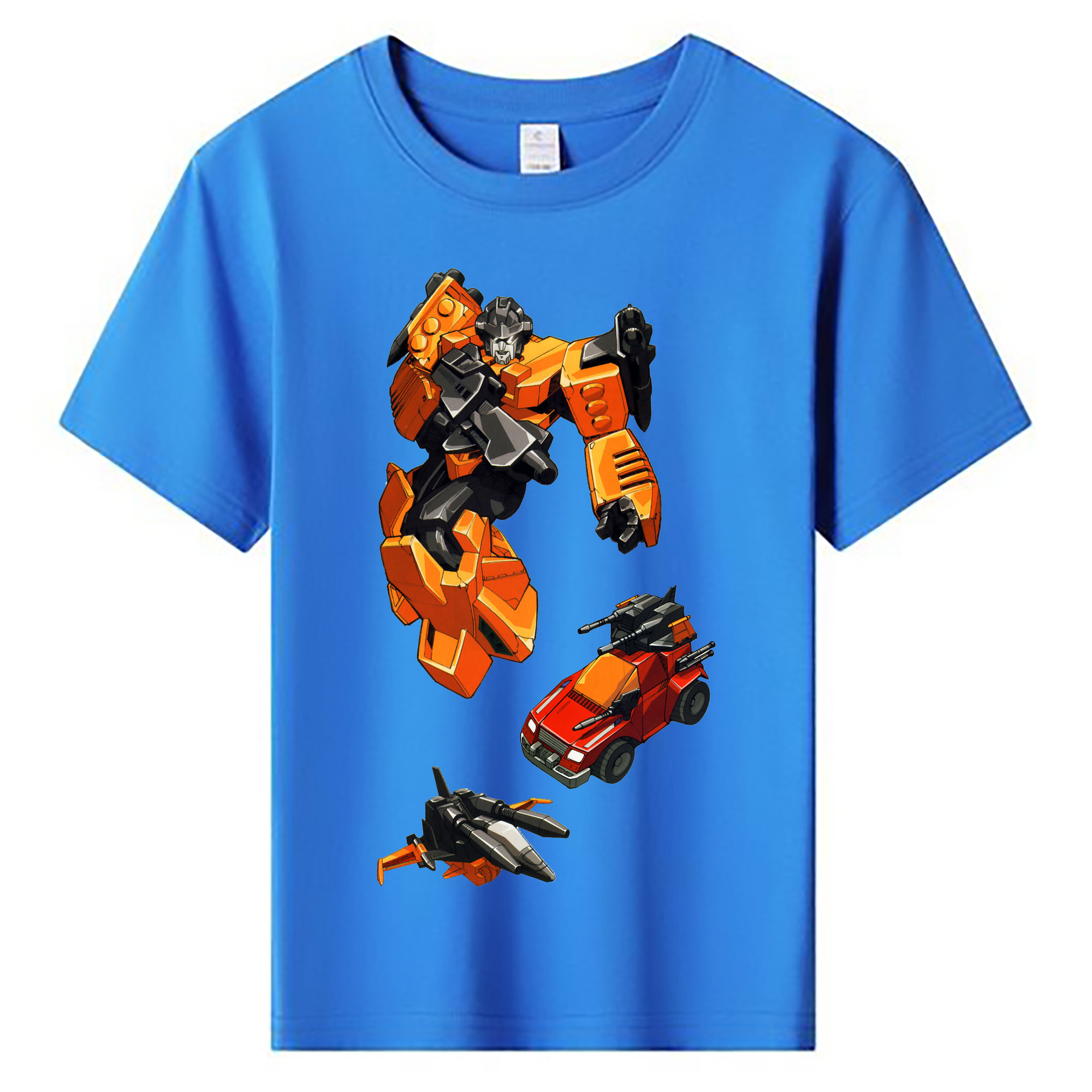 （画像用）  綿100％キッズTシャツ（フロントプリント）